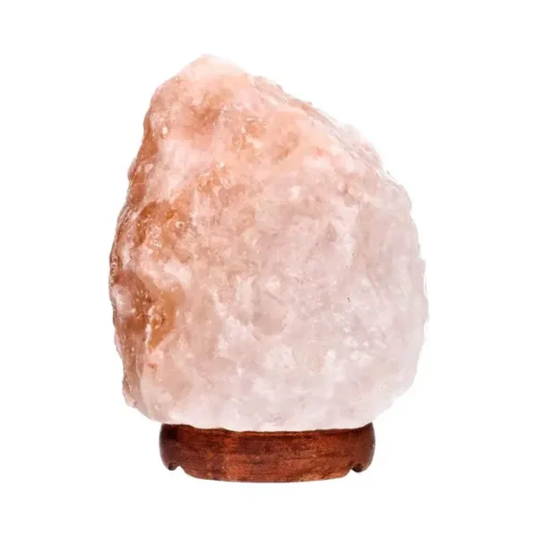Lampe en Cristal de Sel de l'Himalaya (1-2 kilos) – Image 3