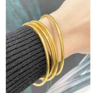 Bracelet Bouddhiste fin véritable - Gold