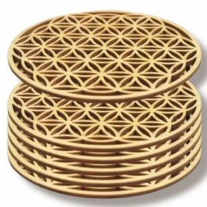 Fleur de vie en bois