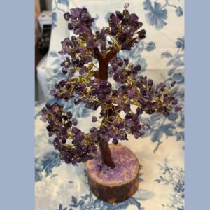 Arbre du bonheur Améthyste 27 30 cm