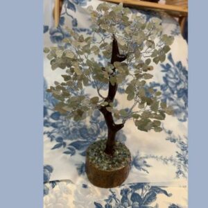 Arbre du bonheur aventurine verte 22 24 cm