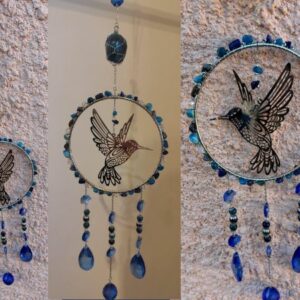 Attrape soleil Colibri Lapis lazuli