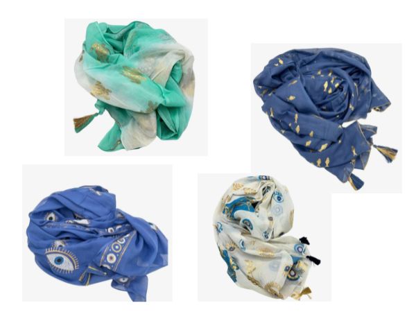 Foulards Paréos en coton